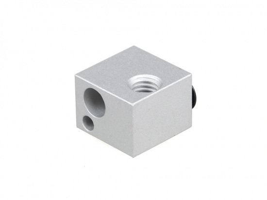Heat block XCR BP6 Zilver